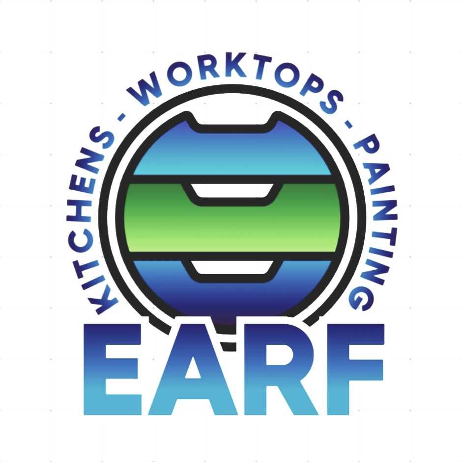 EARF Kitchens-Worktops-Painting