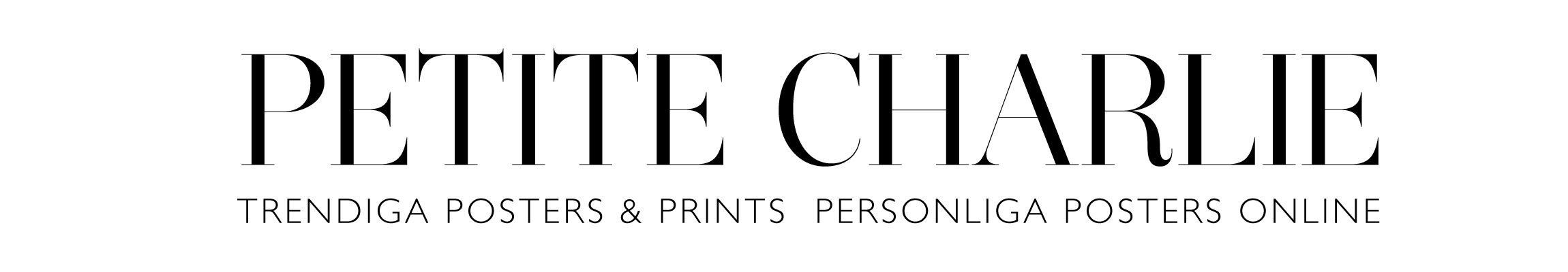Petite Charlie - personliga posters