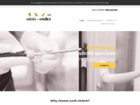 Locks-Unlock / 24-Hour Locksmith Services