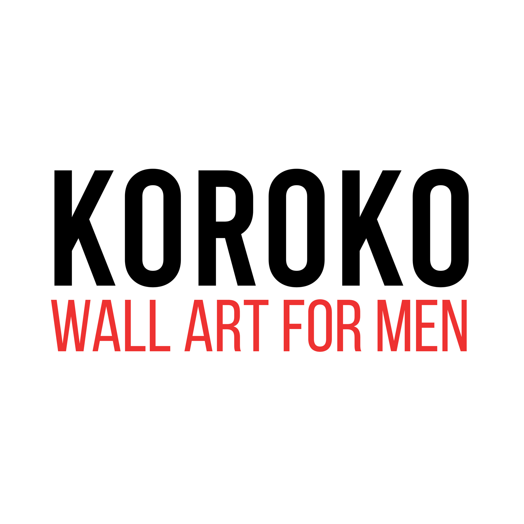 Koroko Wall Art for Men