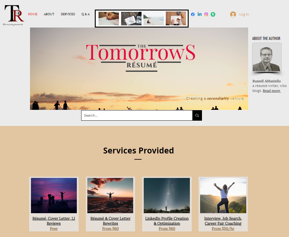 TOMORROWS RESUME LLC